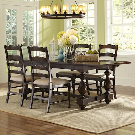 5 Piece Rectangular Table and Chair Set